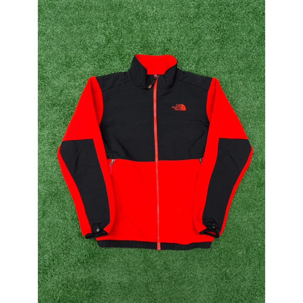 Boys The North Face Denali Fleece Jacket Red Size XL